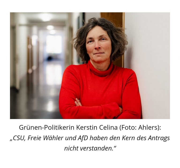 Kritik an der Ablehnung des Antrags, Kerstin Celina