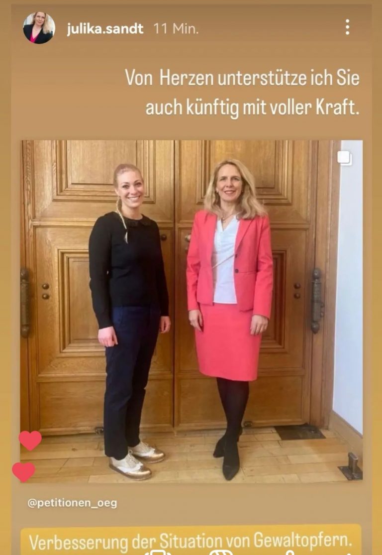 Gudrun Stifter & MdL Julika Sandt